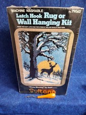 Sultana Winter Morning 79.63 26x40 Latch Hook Rug/Wall Kit with Hook