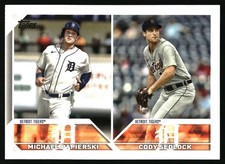2023 Topps Update #US262 Michael Papierski / Cody Sedlock RC Tigers
