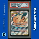 2019 POKEMON SM BS PROMO TAG TEAM TIN #SM169 EEVEE & SNORLAX GX TAG TEAM PSA 9
