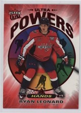 2025-26 Upper Deck Fleer Ultra Power Red 15/99 Ryan Leonard #UP10of25 Rookie RC