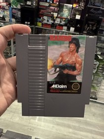 Rambo (Nintendo Entertainment System, 1988) NES CIB Complete Tested!