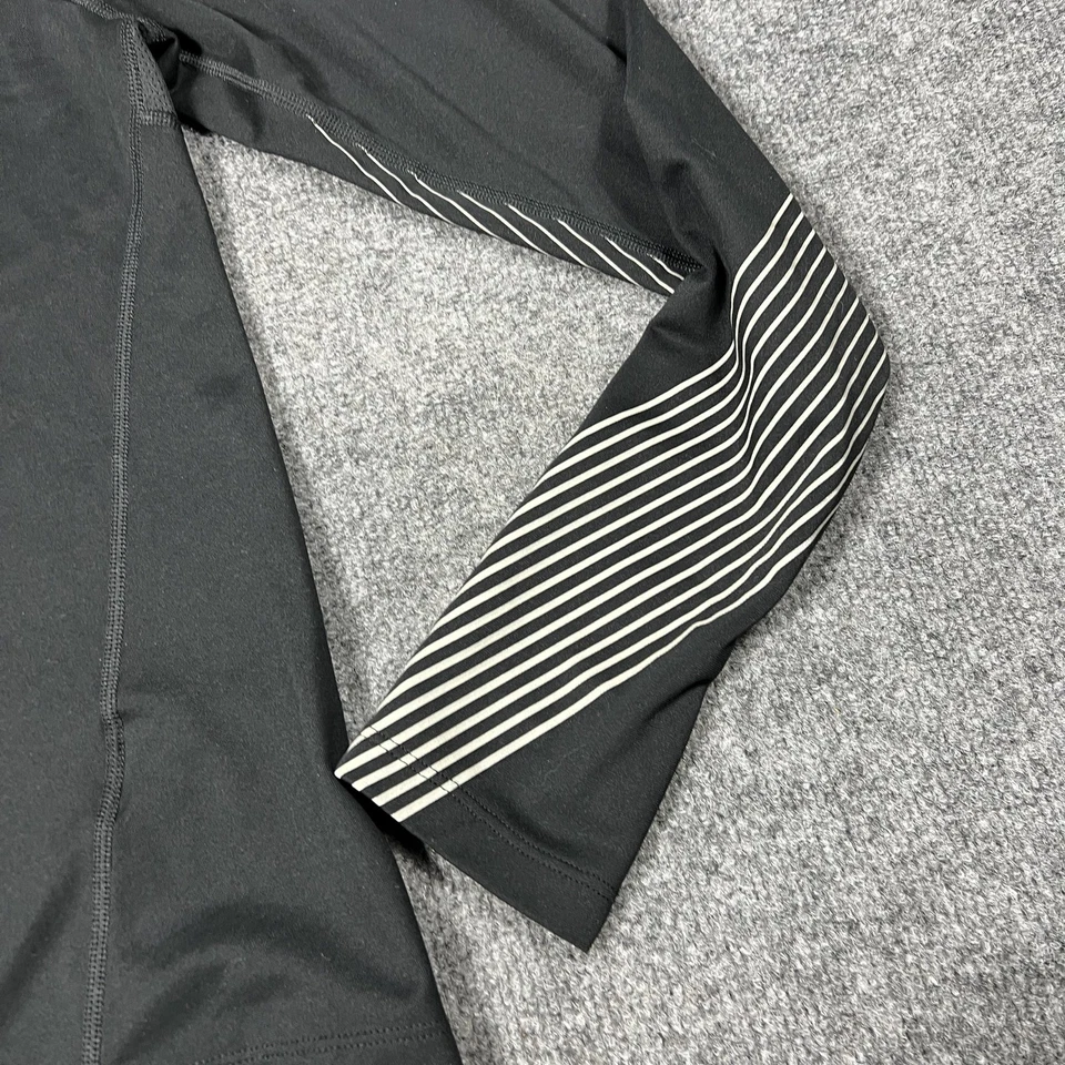 Pullover Nike Running Dri-FIT para hombre pequeño negro media cremallera reflectante AQ4736-010 Foto 2 de 4