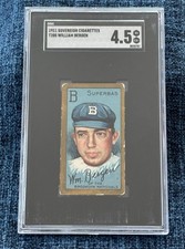1911 T205 William Bergen—SGC 4.5 VG-EX- Sovereign Tobacco