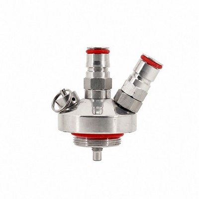 Keg-Fitting Kompakt Kegverschluss Mehrteilig für Hobbybrauer