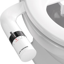 Bidet Attachment for Toilet, Dual Nozzlebidet Toilet Seat, Non-Electric Ultra-Th