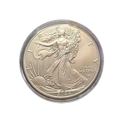 2024 American Silver Eagle.  1 oz Fine .999 Silver UNC.