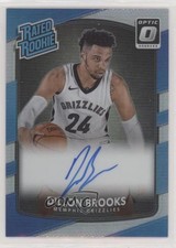 2017-18 Donruss Optic Rated Rookie Holo Prizm Signatures Dillon Brooks Auto 6gz