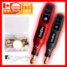 USB Rechargeable Cordless Rotary Tool Kit 24PCS DIY Portable Engraving Pen