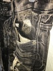 MEN'S 30X32" EVOLUTION IN DESIGN BLACK 5 POCKET DISTRESSED DENIM JEANS PANTS — photo 5
