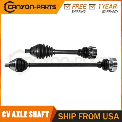 2x Front Side CV Axle Assembly for Volkswagen Rabbit 2.5L L5 FWD Manual Trans