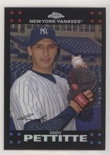 2007 Topps Chrome Refractor Andy Pettitte #16 n1u