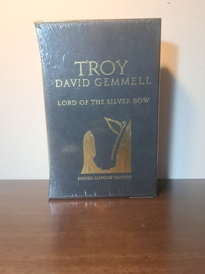 #ad #ad TROY Lord of the Silver Bow by David Gemmell Ltd Slipcase Signed 1st Edition NEW $500.00