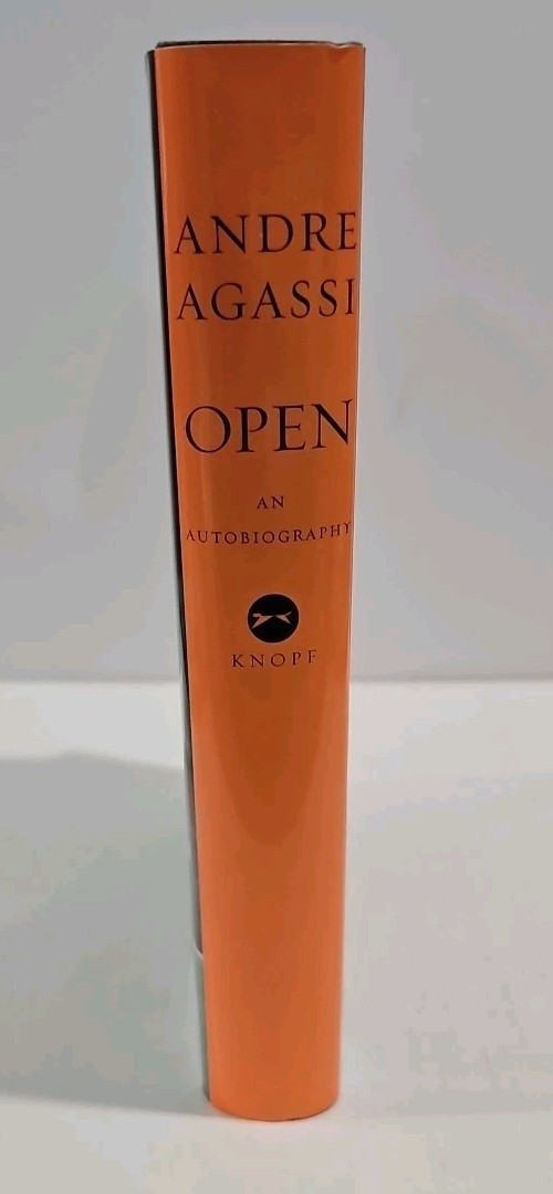 2009 OPEN Signed Andre Agassi Autobiography Book UNREAD NF HC / NF