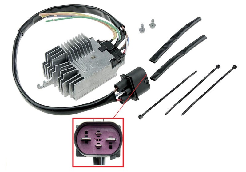 Résistance climatisation défectueuse Audi A6 réparer la ventilation habitacle bloquée