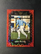 2025 Donruss Bobby Witt Jr Elite Series Red Explosion /99 #15 Kansas City Royals
