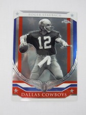 2008 Topps Chrome #HR-RS Roger Staubach Honor Roll Card Dallas Cowboys