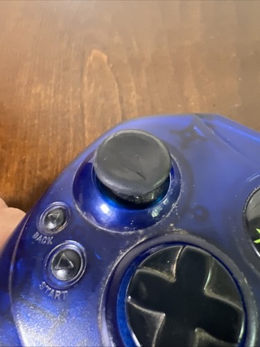 Controller originale Xbox OEM S Type Blue - senza cavo staccabile - TESTATO! - Foto 7 di 10