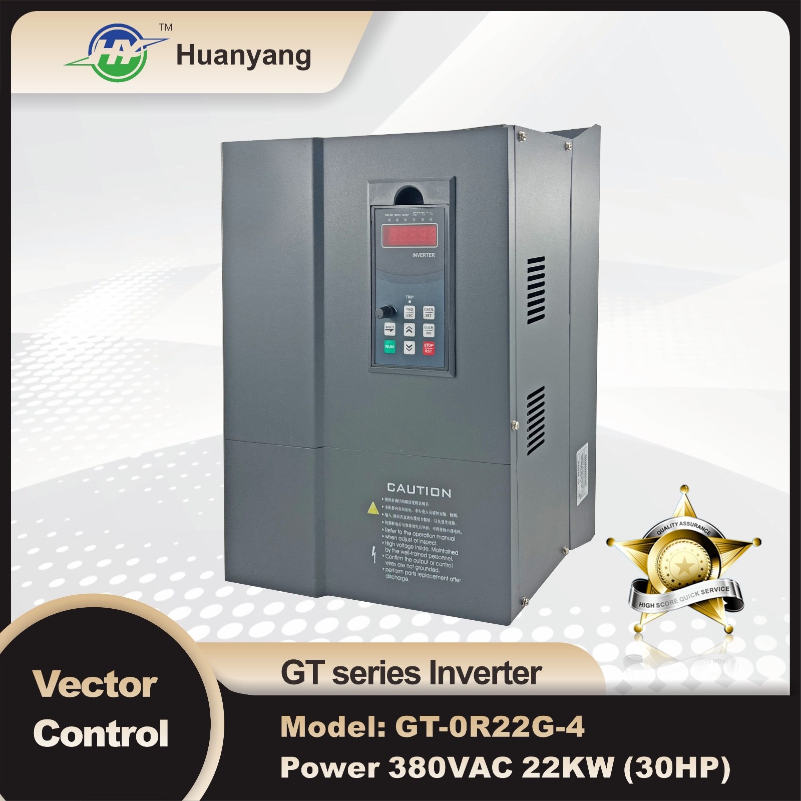 VFD 220V 30HP 22KW Vector Control Variable Frequency Drive Inverter CNC