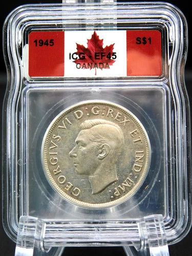 1945  Canada Dollar ICG EF45 (BT1336)