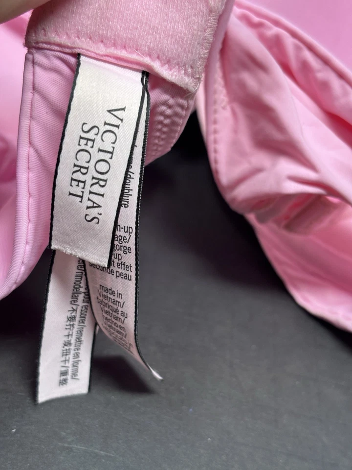 Victorias Secret T 恤聚拢全覆盖文胸 36D 粉红色 — 第 4/4 张图片