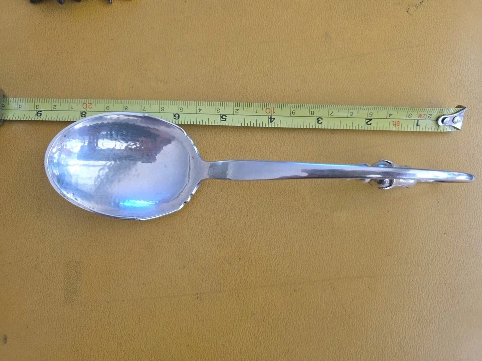 Ковш для соуса из чистого серебра Blossom от Orla Vagn Mogensen 8 1/4 дюйма - Изображение 3 из 4