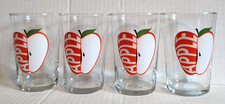 Vintage Luminarc Apple Juice Glasses Retro MC...