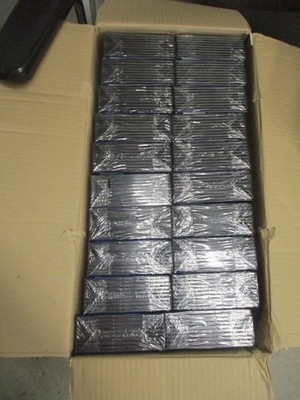 20 x 10 Slimcase CD DVD Leerbox Aufbewahrung Platinum Leerhüllen NEU OVP