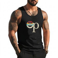 Op Ocean Vintage Pacific Ocean Beach Sun Palm Trees Retro Tank Top