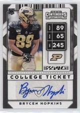 2020 Panini Contenders Draft Picks College Ticket Brycen Hopkins #241 Auto 0b3