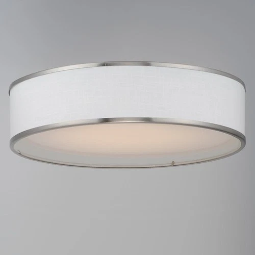 Maxim Lighting 10231WLSN Prime Flush Mount Satin Nickel - Picture 6 of 6