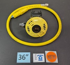 NEW HS Octo, Octopus 2nd Stage Regulator Backup Alternate Scuba Dive Yellow