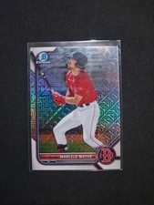 2022 Bowman Chrome Marcelo Mayer Mojo Refractor BCP-126 prospect Red Sox  