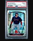 2023 Bowman Chrome 1st - Roman Anthony Lunar Glow Refractor #BCP-71 PSA 9 MINT