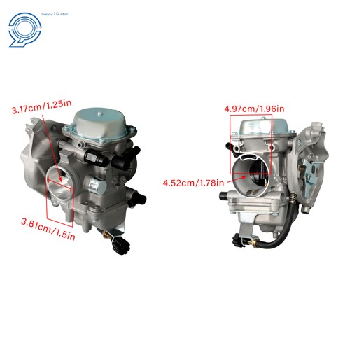 Caltric Carburetor For Kawasaki Lakota 300 Sport KEF300B KEF 300B 2001 2002 2003 - Picture 4 of 20