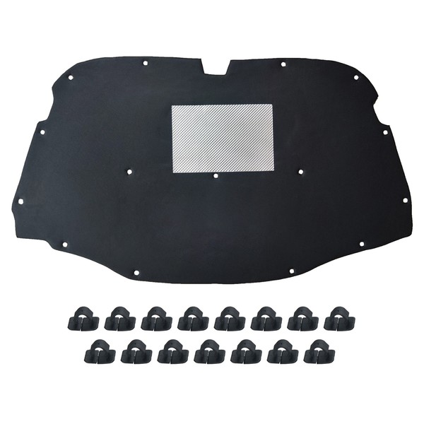 Gepco MotorhaubendäMmung DäMmmatte FüR VW Touareg I 7L 2002-2010 Mit Clips-image