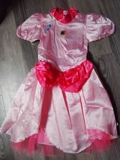 Super Mario Classic Princess Peach Girls Costume kids L