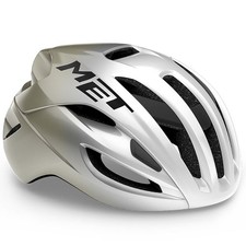 - Met Rivale MIPS Casco Strada, Silver/Gray Lucido