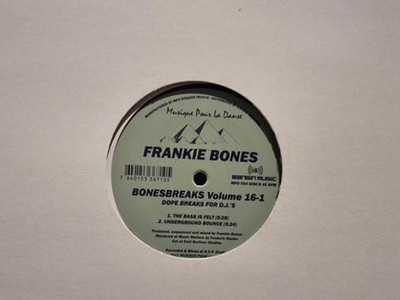 Frankie Bones - Bonesbreaks Volume 16-1 (12'') (Very Good Plus (VG+)) - 333234384