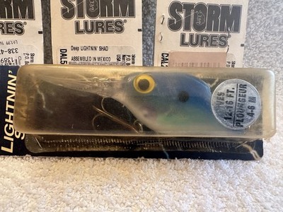 Leurre De Pêche Vintage Storm Thunder Mac – Topwater Prisme Flash DK 184 – Fabriqué USA