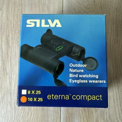 Silva Sweden Eterna Compact 10x25 Binocular Brand New In Box