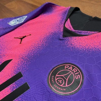 PSG NIKE VAPORKNIT 2020/2021 FOOTBALL SOCCER FOURTH JERSEY #7