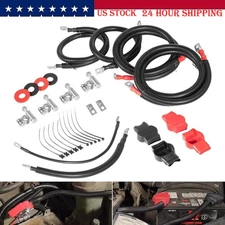 Battery Cables Kit For 2003-2007 Ford Superduty F250 F350 F450 6.0L Powerstroke