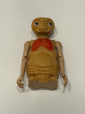 Vintage LJN ET Extra Terrestrial 4'' Action Figure Extending Neck Toy 1982