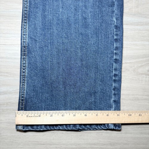 Wrangler Retro Slim Boot Cut Jeans Western Cowboy Herren 38x32 Blau Denim - Bild 6 von 7