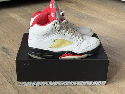 Nike Air Jordan 5 Retro Gr.45,5  White Fire Red Art.DA1911-102  mit OVP
