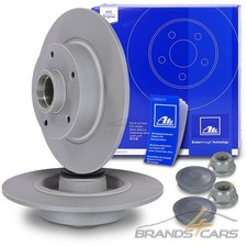 ATE 2x BREMSSCHEIBE VOLL Ø260 HINTEN FÜR RENAULT MEGANE 3 COUPE BJ AB 08-