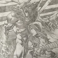 Robyn Hood Last Stop Original Art Comic Renat...