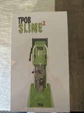 TPOB Slime 2 Hair Clippers- Diamon Carbon Edition Green- 6800 RPM New Sealed 