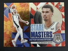 2023-24 Panini Mosaic Victor Wembanyama #16 RC Rookie Stare Masters