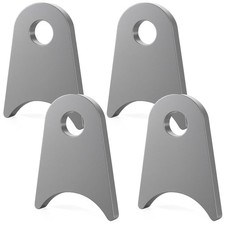 4 Pack Weld on Tabs Steel Shock Mounts 1/2 In...